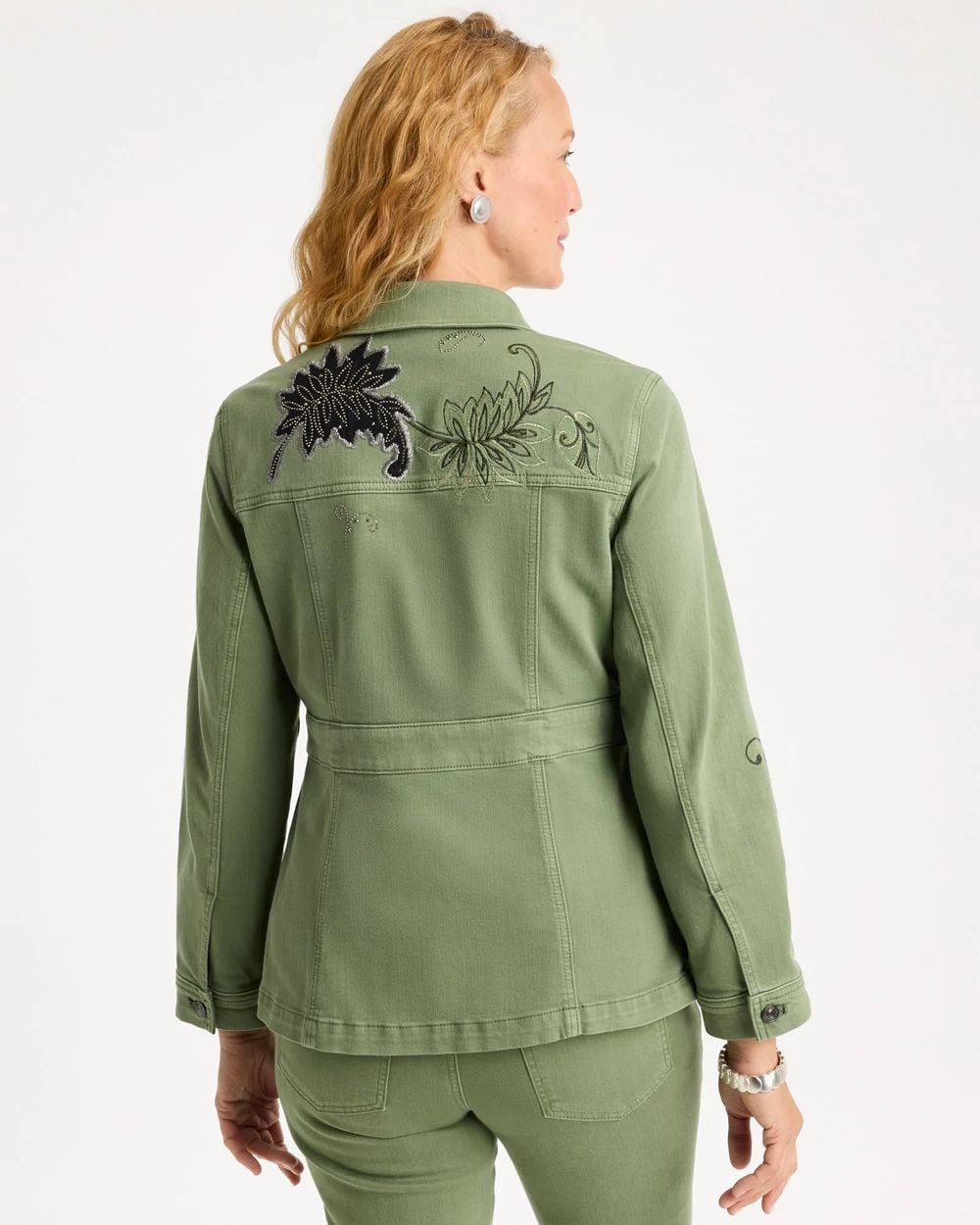 Embellished Utility Field Jacket click to view larger image.