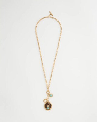 Convertible Pendant Toggle Necklace