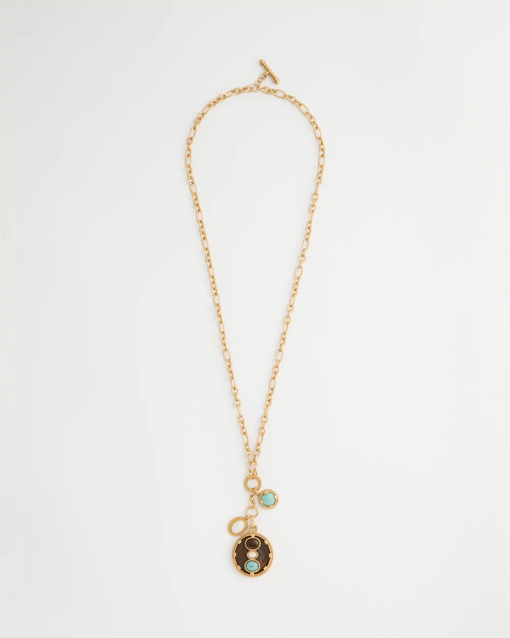 Convertible Pendant Toggle Necklace