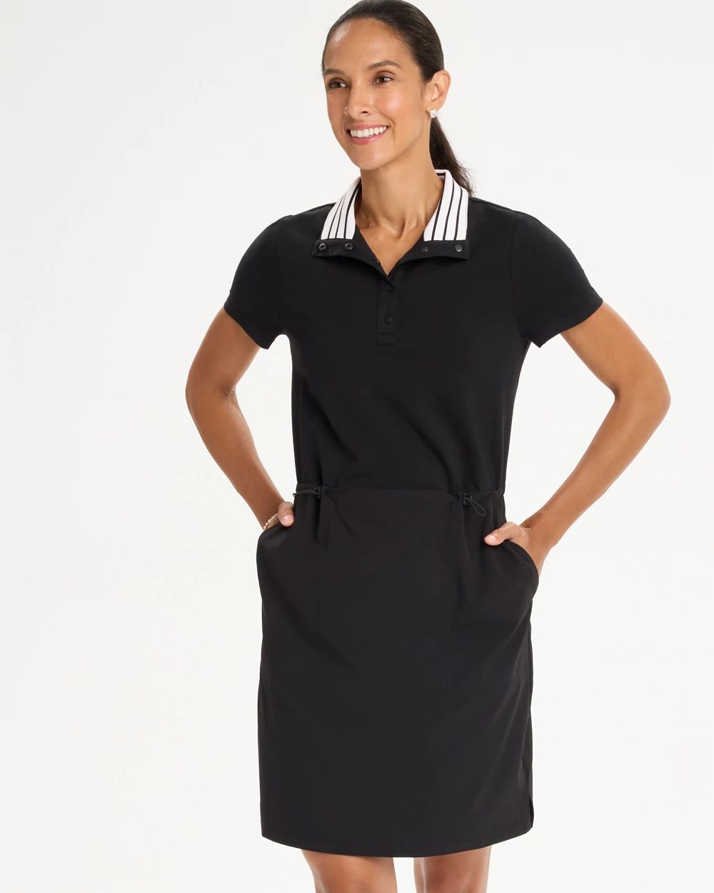Zenergy® UPF Short Sleeve Bungee Dress