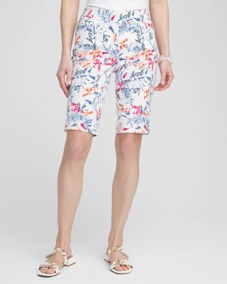 Brigitte 10" Sea Life Print Shorts