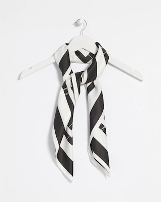 Graphic Stitch Square Scarf