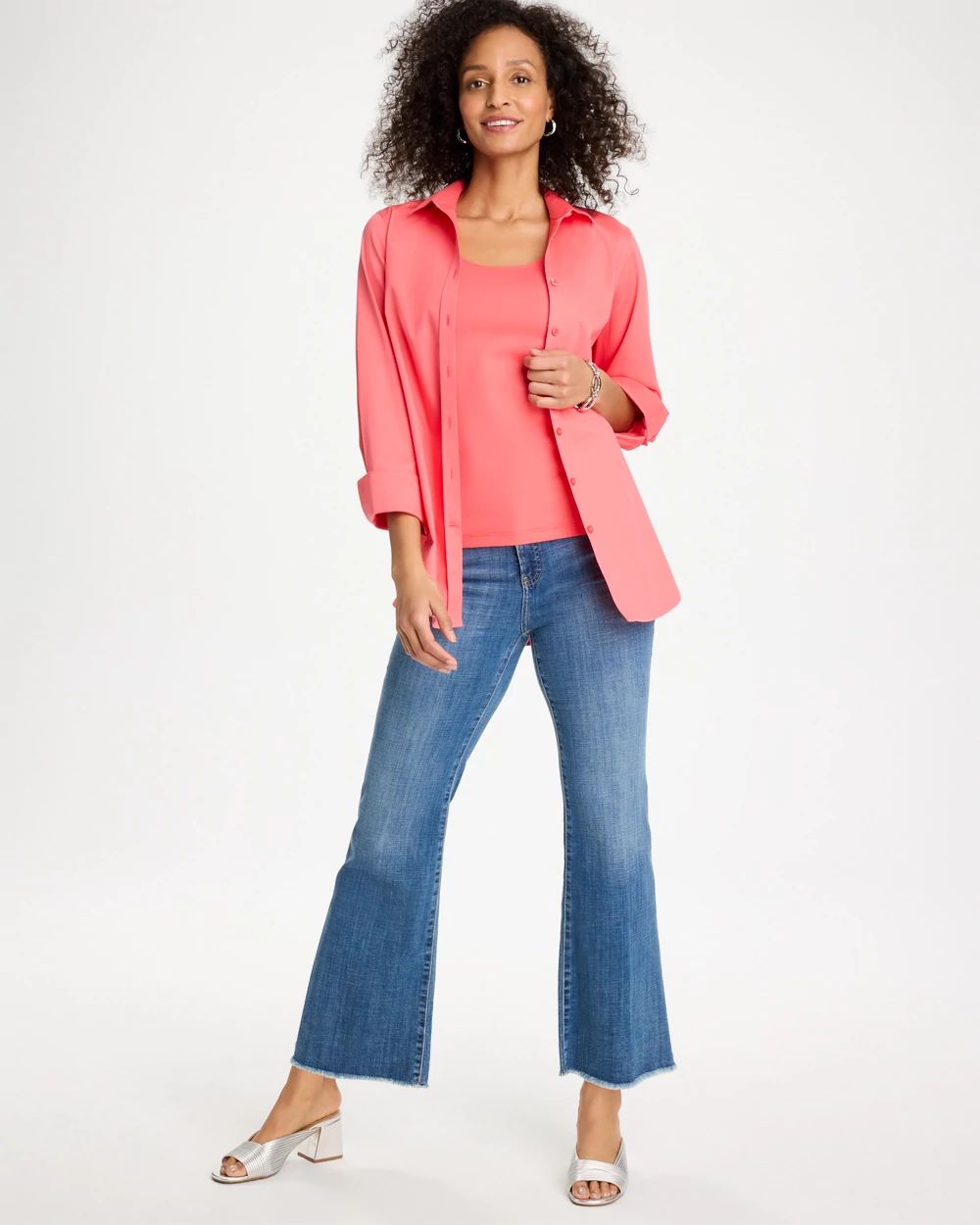 No Iron™ Stretch Shirt click to view larger image.