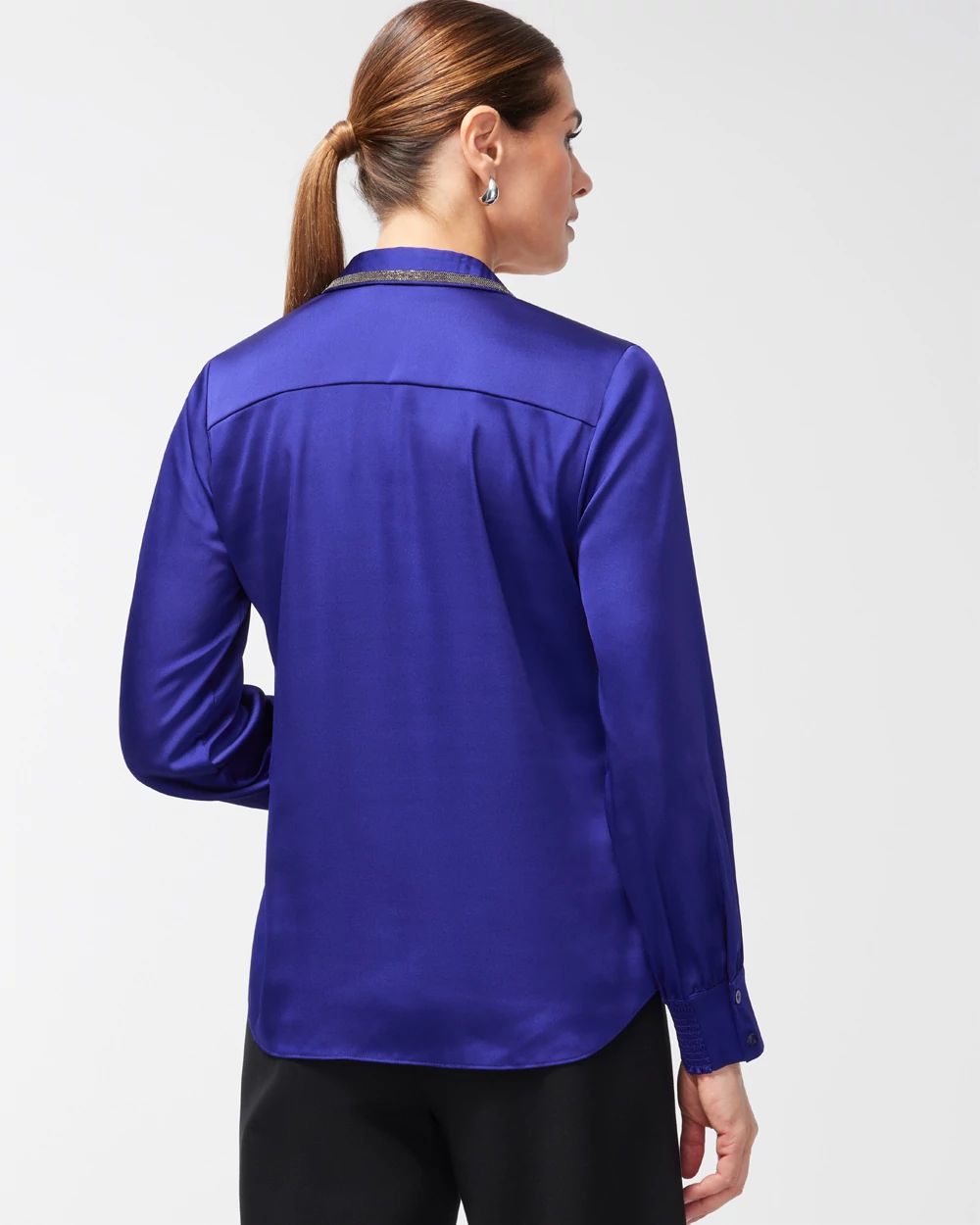 Ball Chain Detail Shirt