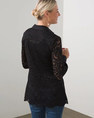 Stretch Lace Shirt