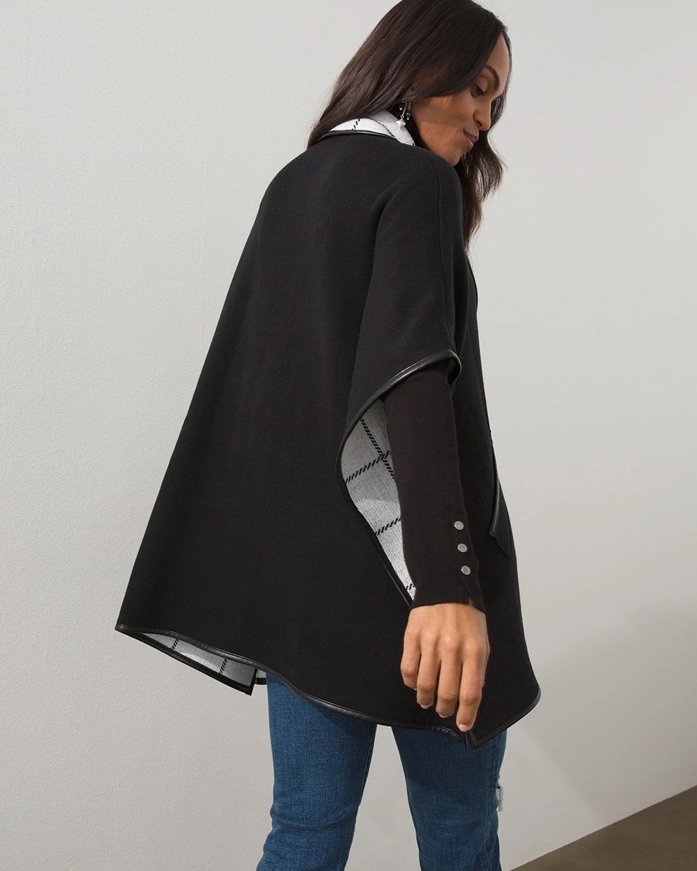 Double Knit Sweater Ruana