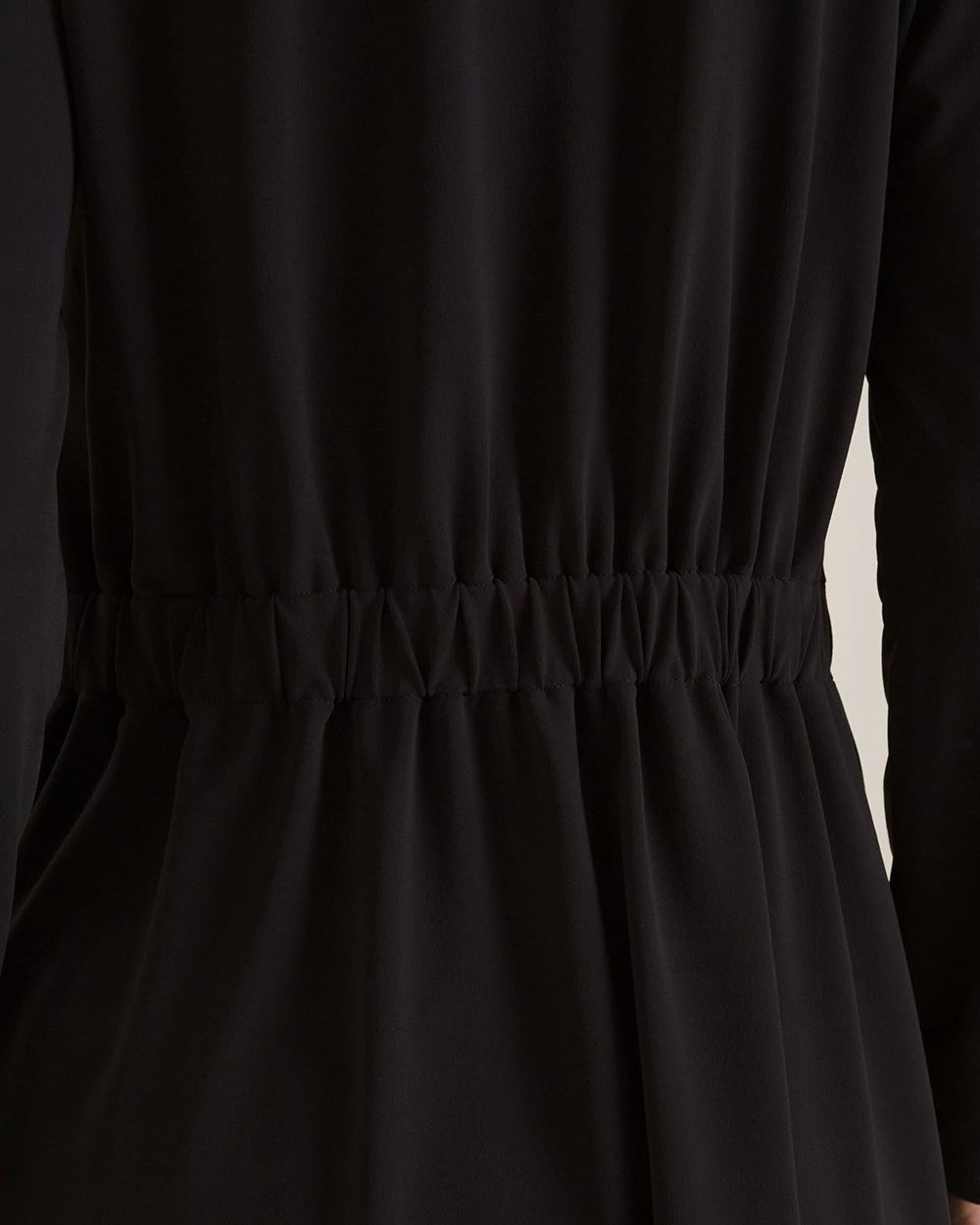 Easy Chic Drape-Front Jacket