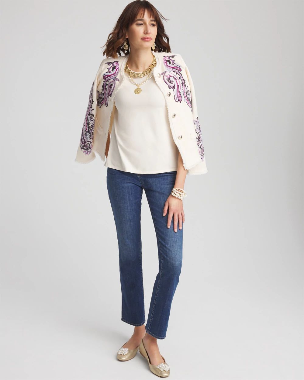 Peplum Back Tee