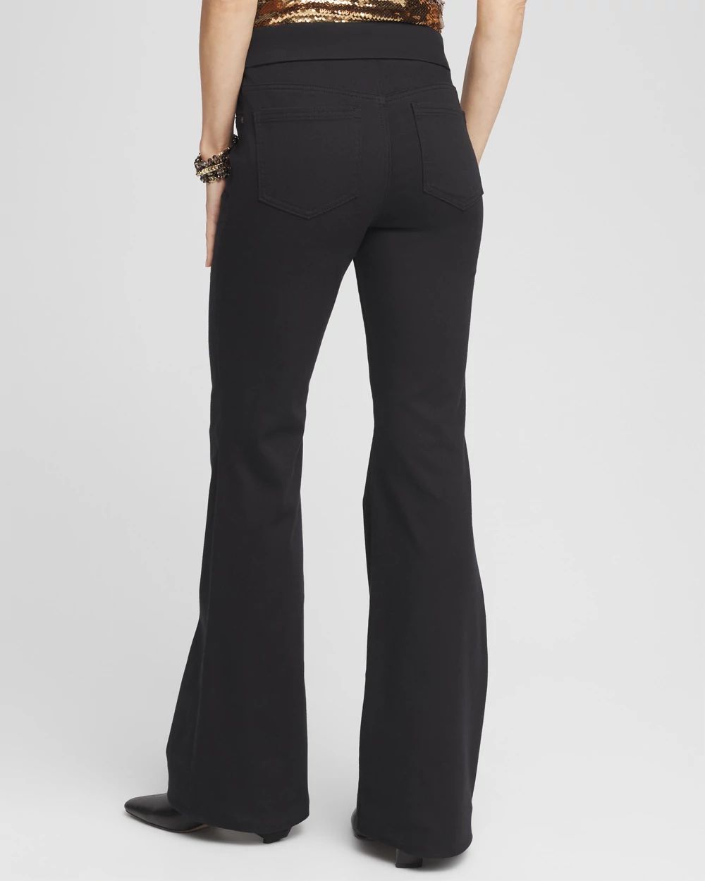 Pull On Flare Jeggings