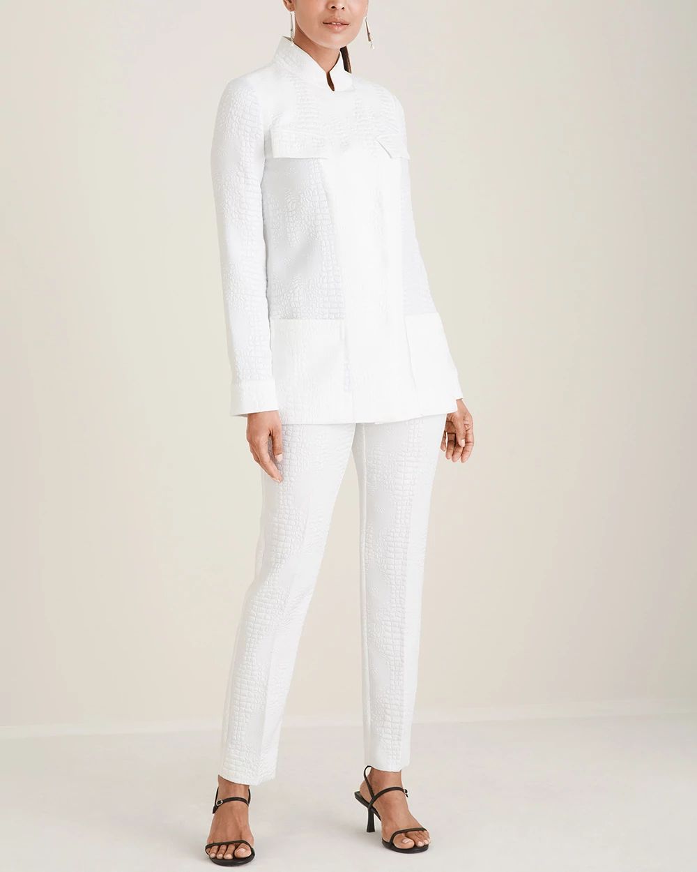 Black Label Croco Easy Pant