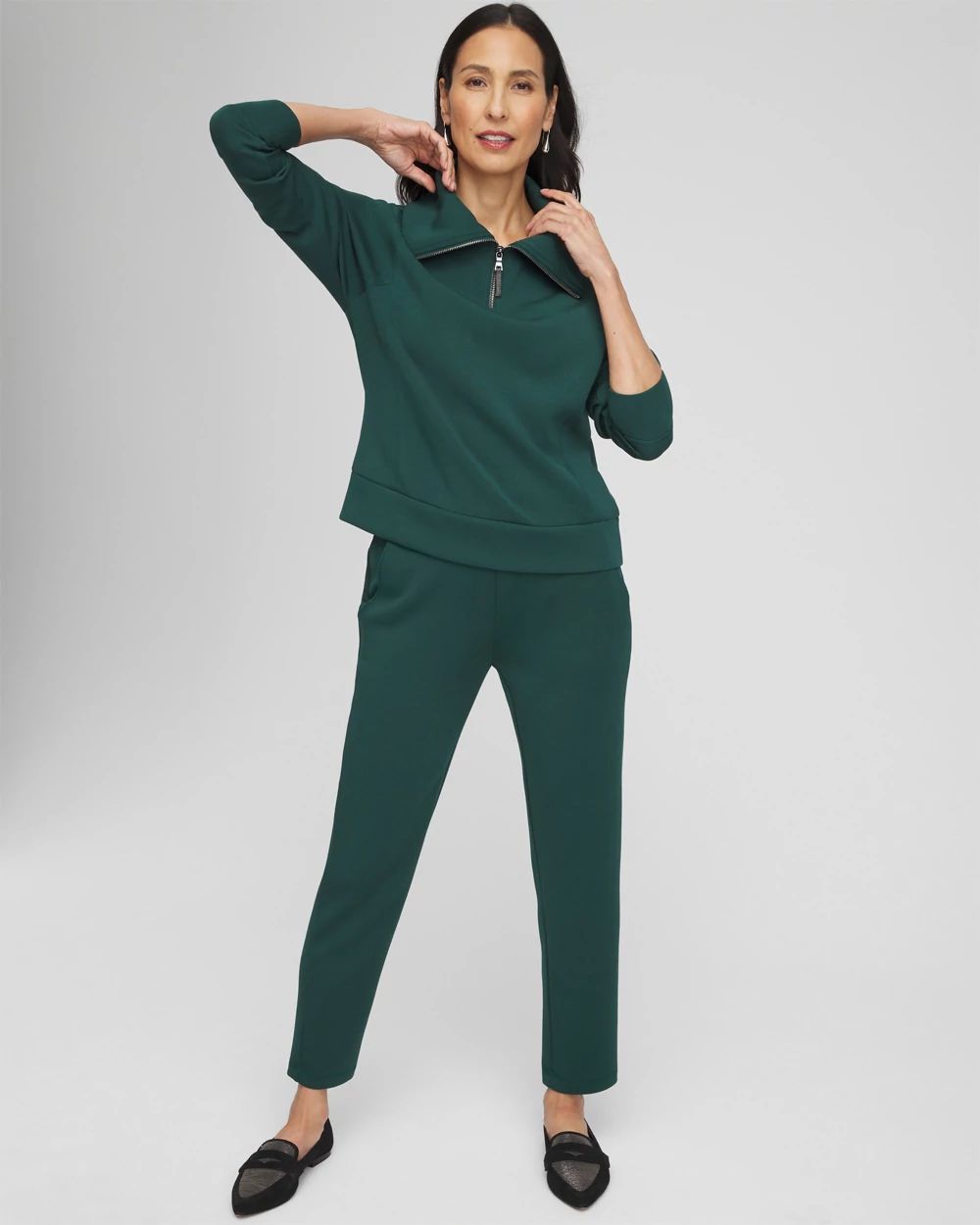 Zenergy® Scuba Zipper Sweatshirt