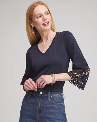 Lace Applique Tee