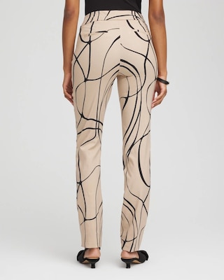 Brigitte™ Golden Leaf Slim Full-Length Pants click to view larger image.