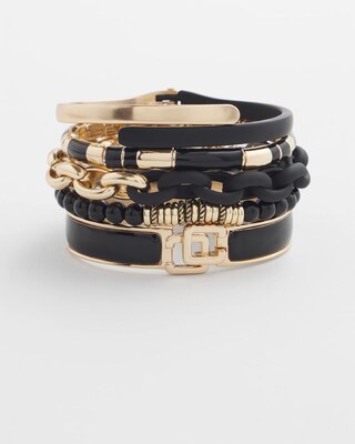 Black Jade Hero Stretch Bracelet