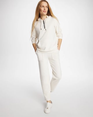 Zenergy® Soft Waffle Hooded Top click to view larger image.