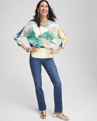 Valentine's Day Banded-Hem Top click to view larger image.