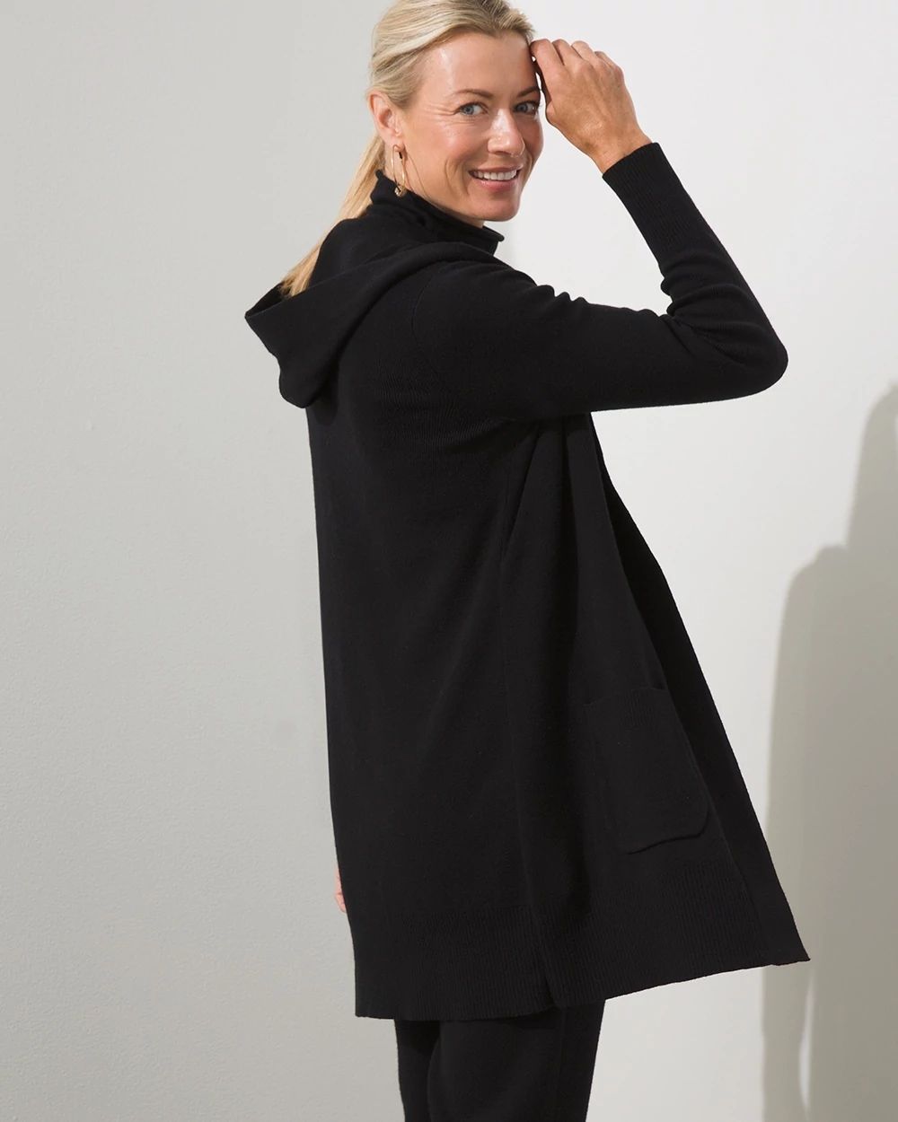 Zenergy Cotton-Cashmere Blend Cardigan