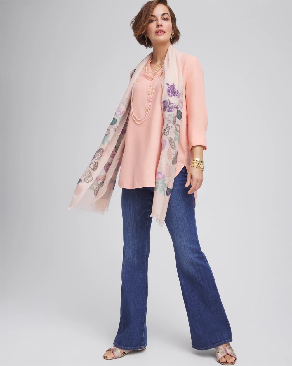 Product image for No Iron Linen Tunic