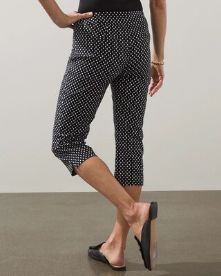 Brigitte Ikat Dot Capris
