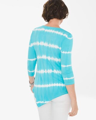 Asymmetrical Tie-Dye Top