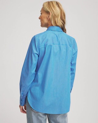 No Iron™ Classic Striped Shirt click to view larger image.
