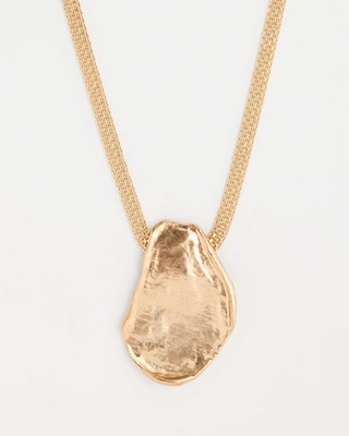 Short Pendant Necklace click to view larger image.