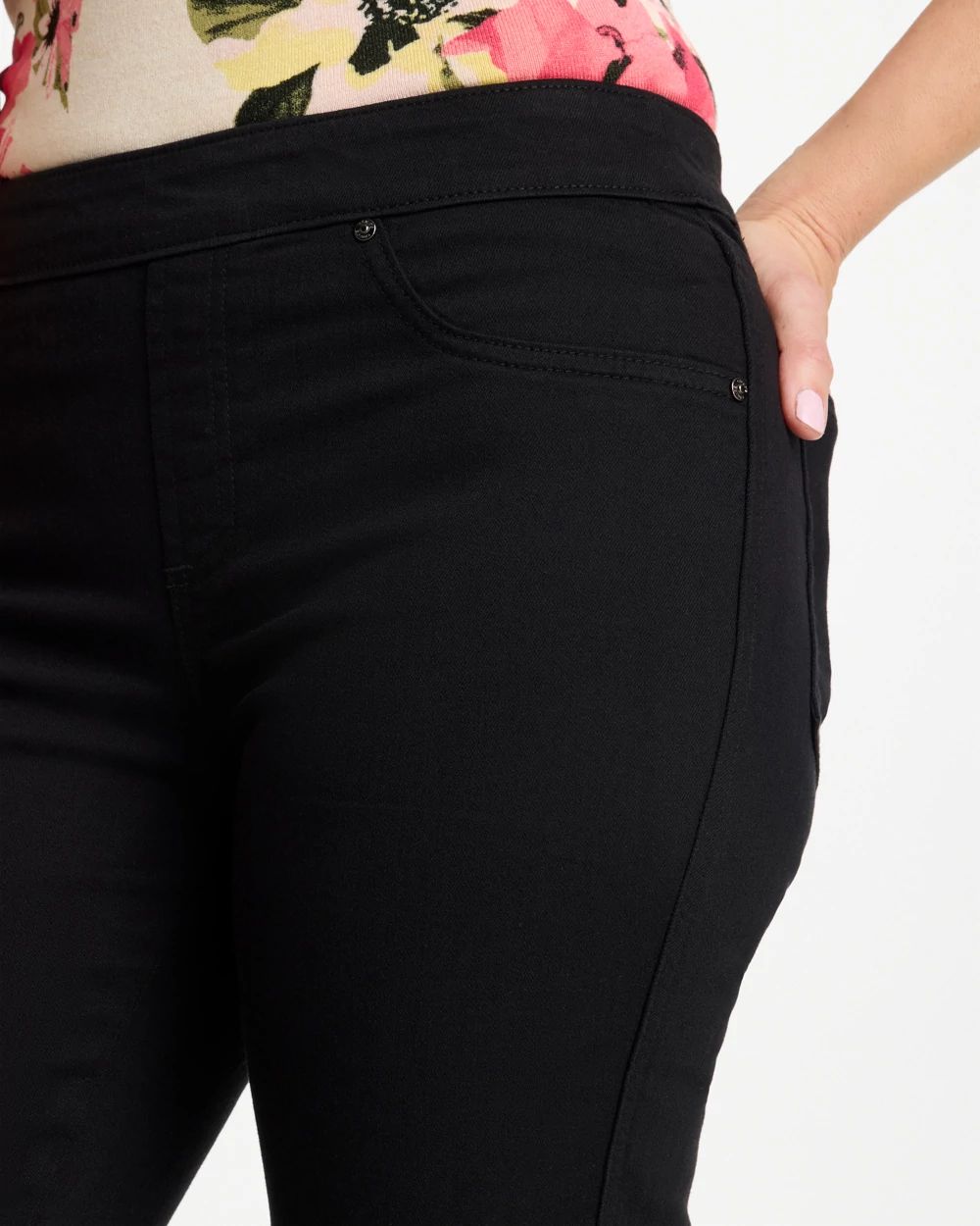 Modern Pull-On Ankle Jeggings click to view larger image.