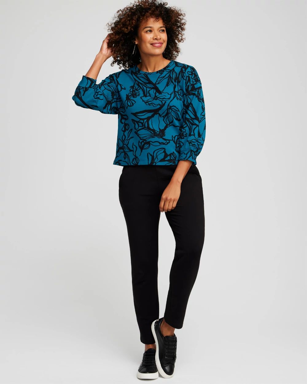 Zenergy® French Terry Blouson Sweatshirt