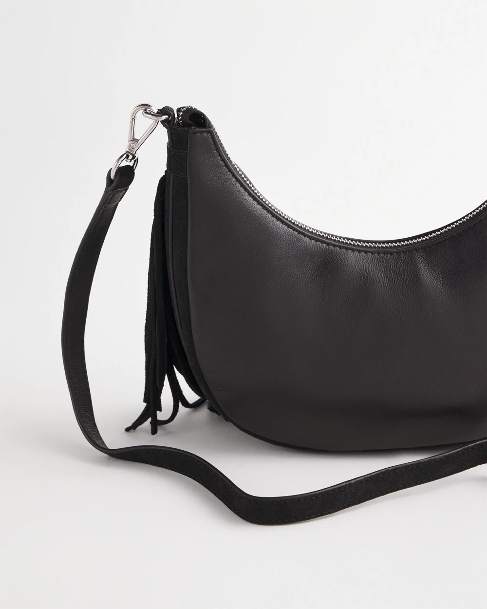 Suede Fringe Purse