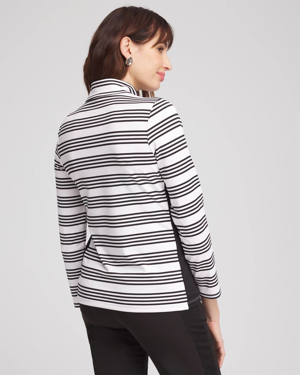 Zenergy® UPF Stripe Long Sleeve Top