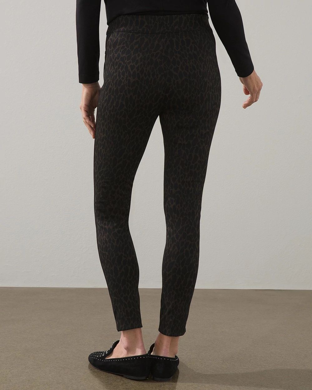 Cheetah Print Tailored Ponte Leggings