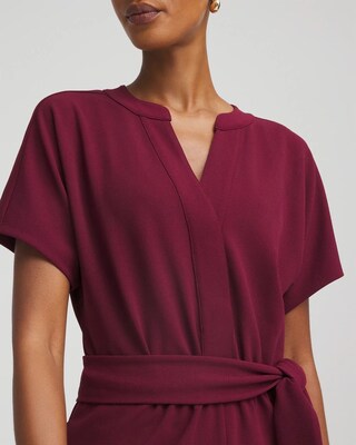 Belted Dolman-Sleeve Jumpsuit click to view larger image.