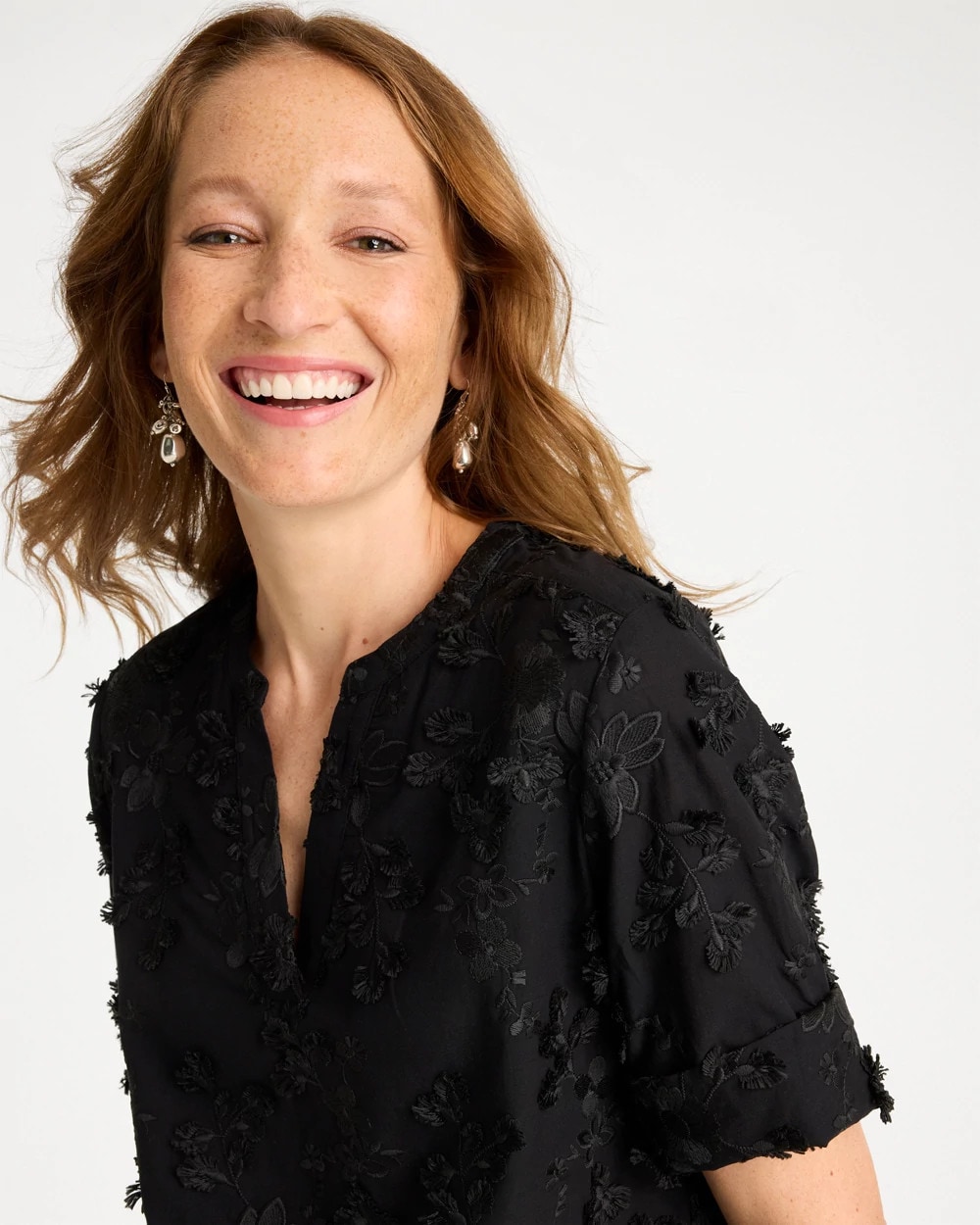 3-D Floral Bonnie Dress