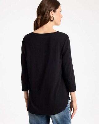Cotton Slub Tee click to view larger image.