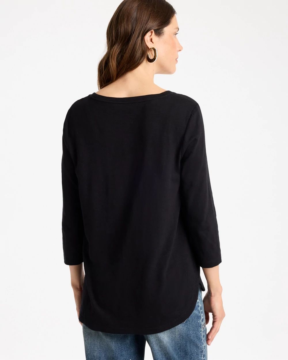 Cotton Slub Tee click to view larger image.