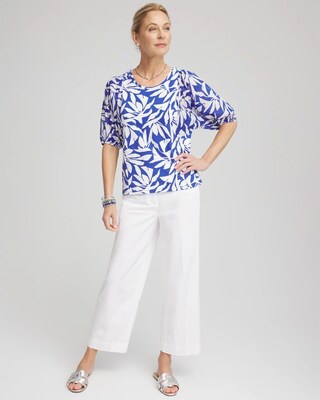 Dolman Short Sleeve Knit Top click to view larger image.