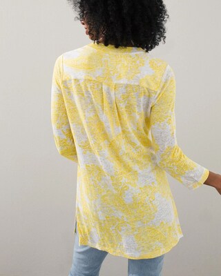 Linen Warm Paisley Tunic