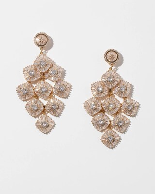 Chandelier Clip-on Duster Earrings