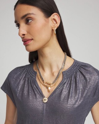 Multistrand Convertible Pendant Necklace