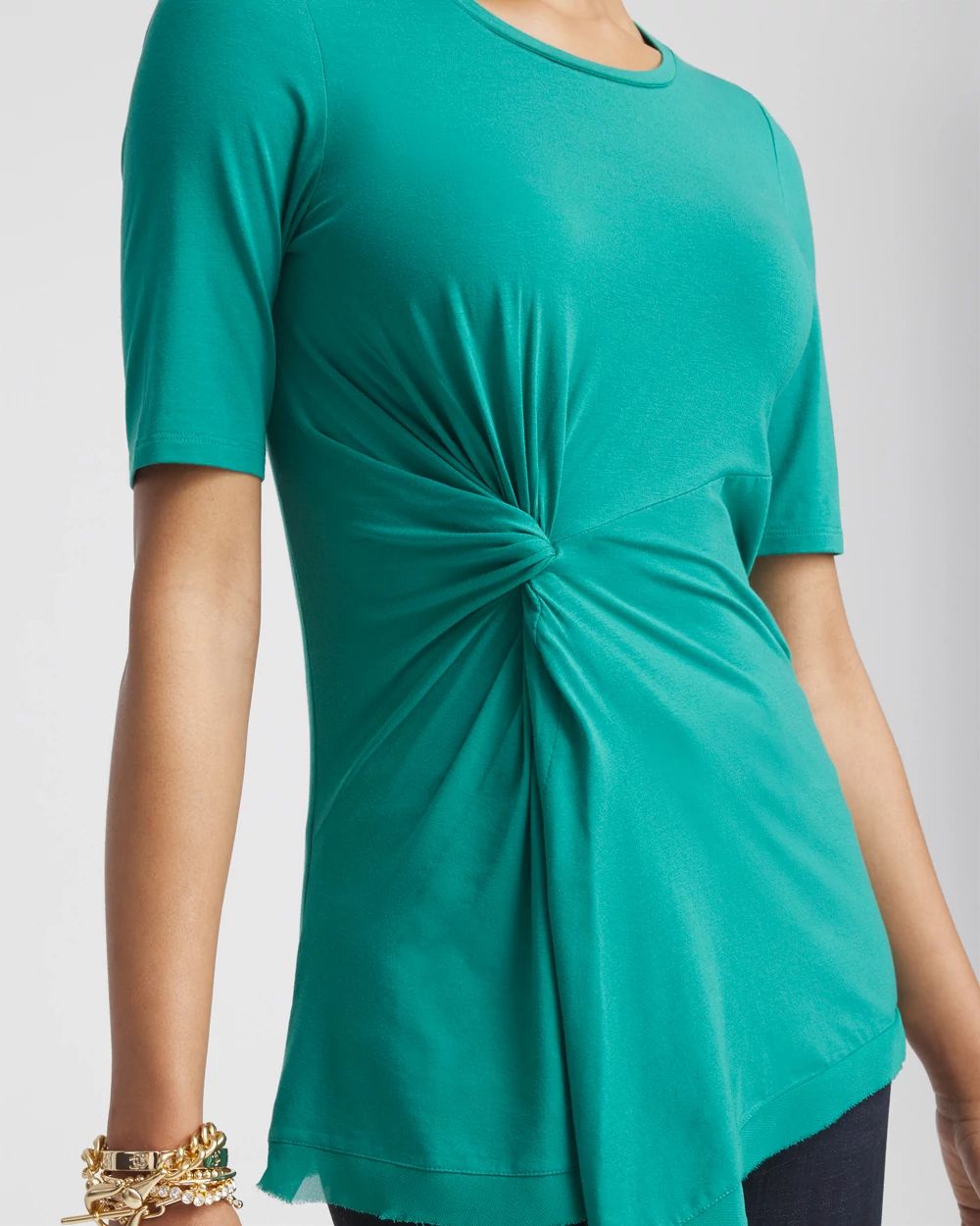 Touch of Cool™ Draped Tunic