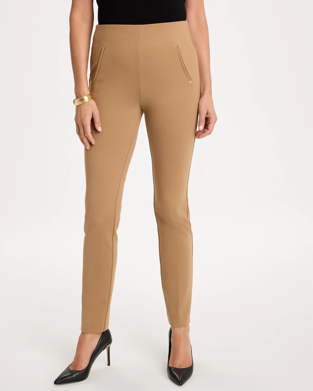 Juliet Slim Trim Detail Ankle Pants click to view larger image.