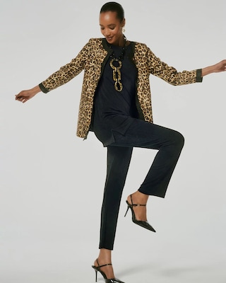 Travelers™ Collection Leopard Crushed Jacket