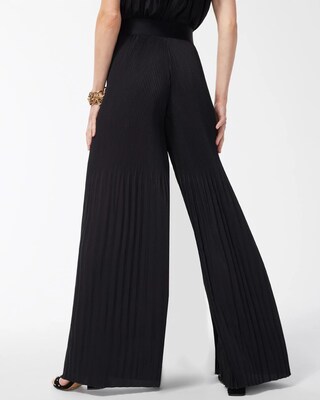 Black Label Release Pleat Flare Pant
