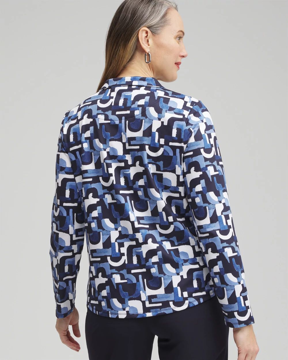 ® UPF Geo Long Sleeve Top
