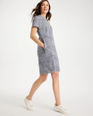 Zenergy® UPF Crochet Contrast Trim Dress click to view larger image.