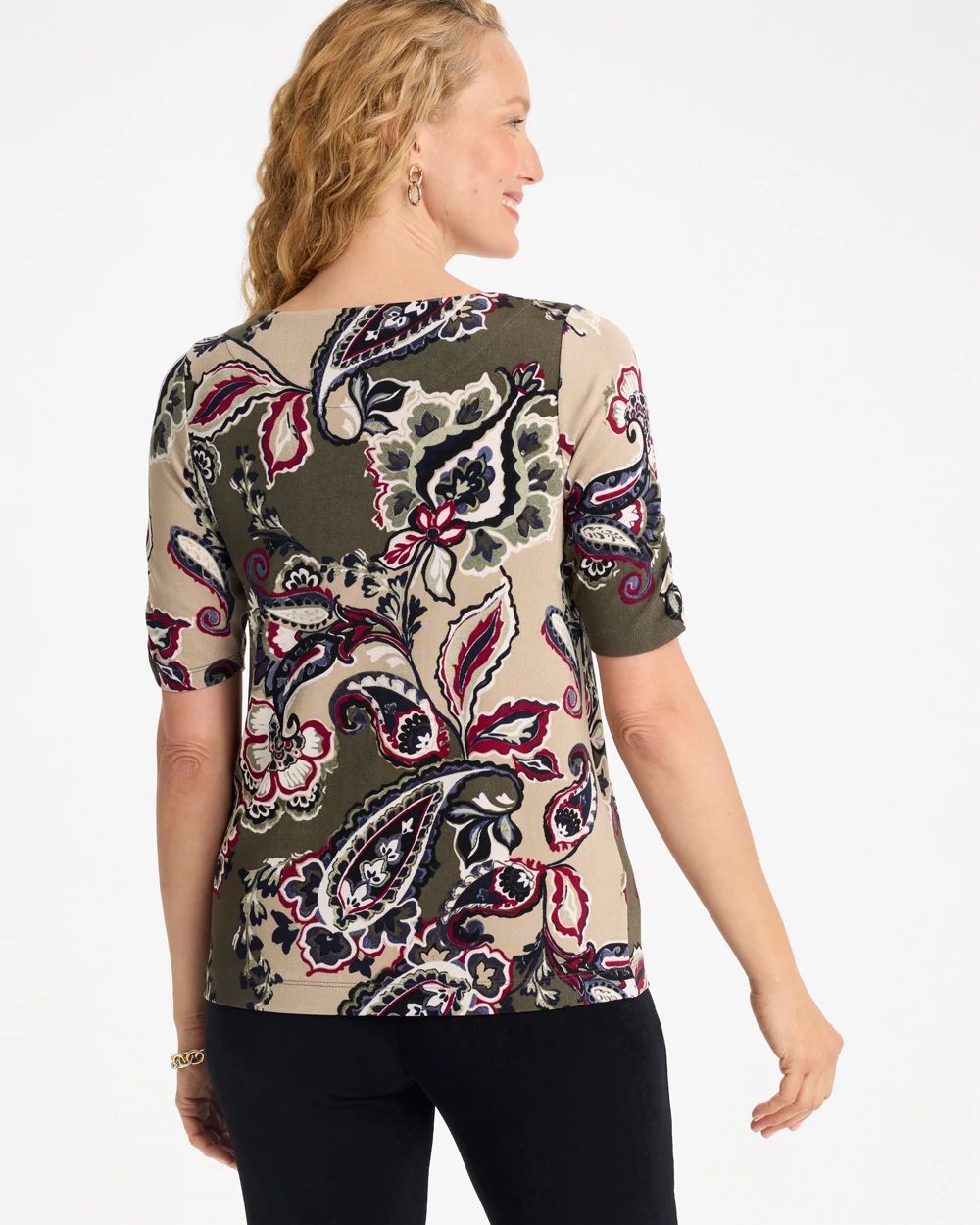Travelers™ Pullover Short Sleeve Top click to view larger image.