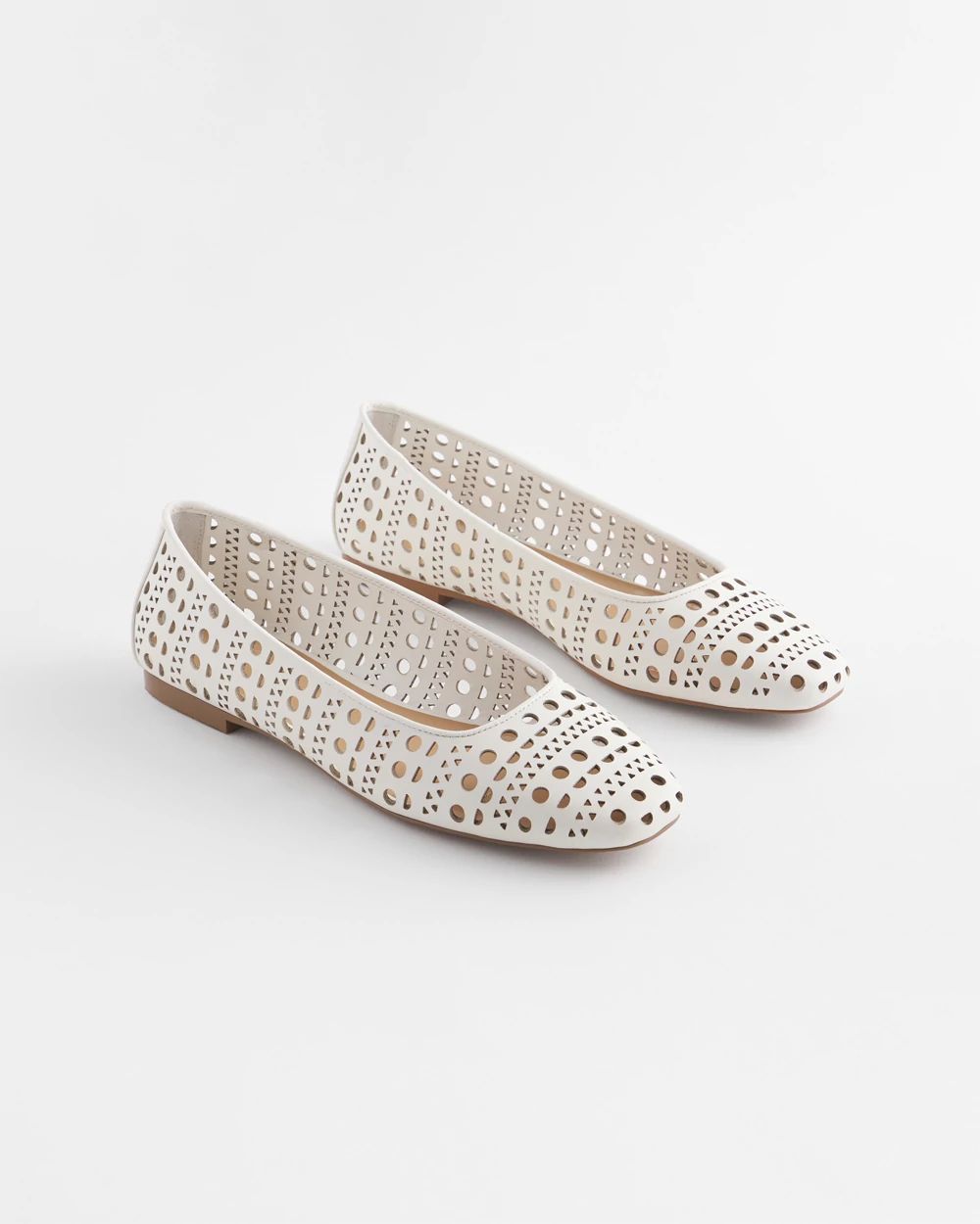 Cutout Ballet Flats click to view larger image.