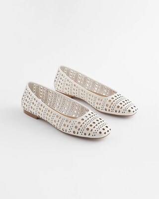 Cutout Ballet Flats click to view larger image.