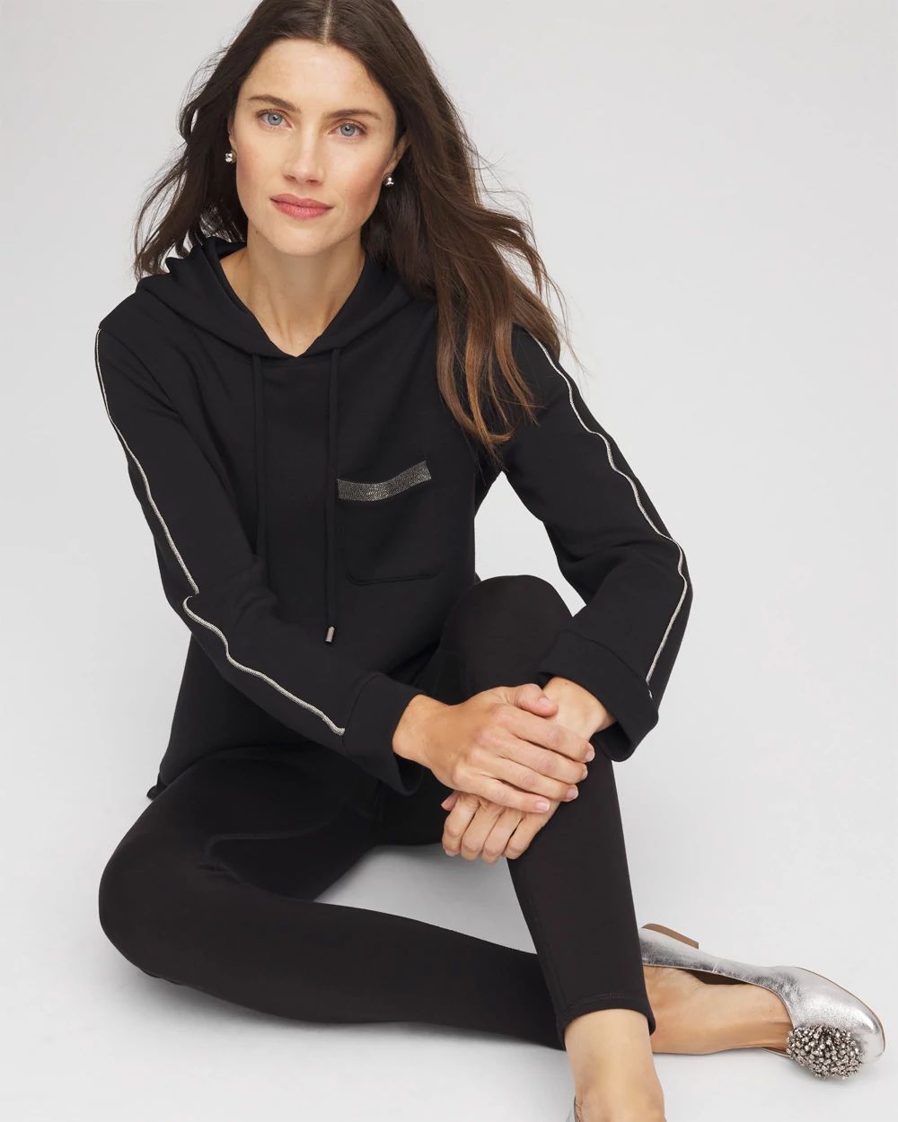 Zenergy® Scuba Caviar Bead Sweatshirt