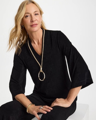 Travelers™ V-Neck Kimono Top click to view larger image.